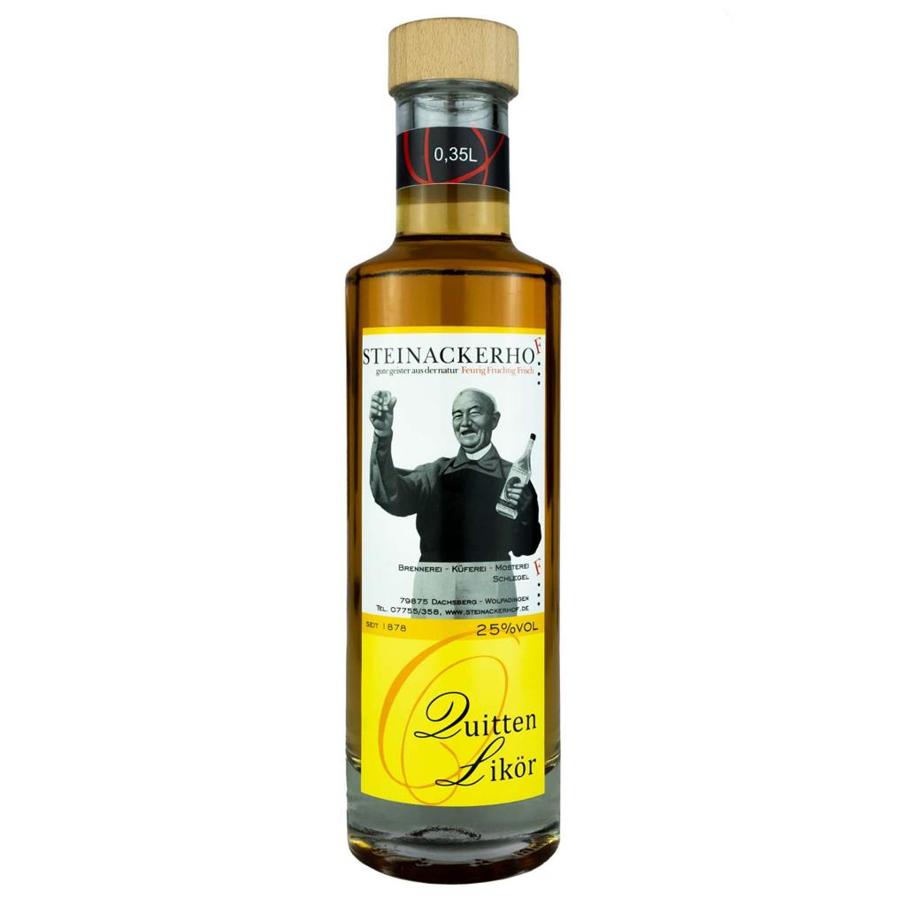 Quittenlikör Steinackerhof 30% Alkohol 0,35L 0,7L 1L hausgemachter Likör
