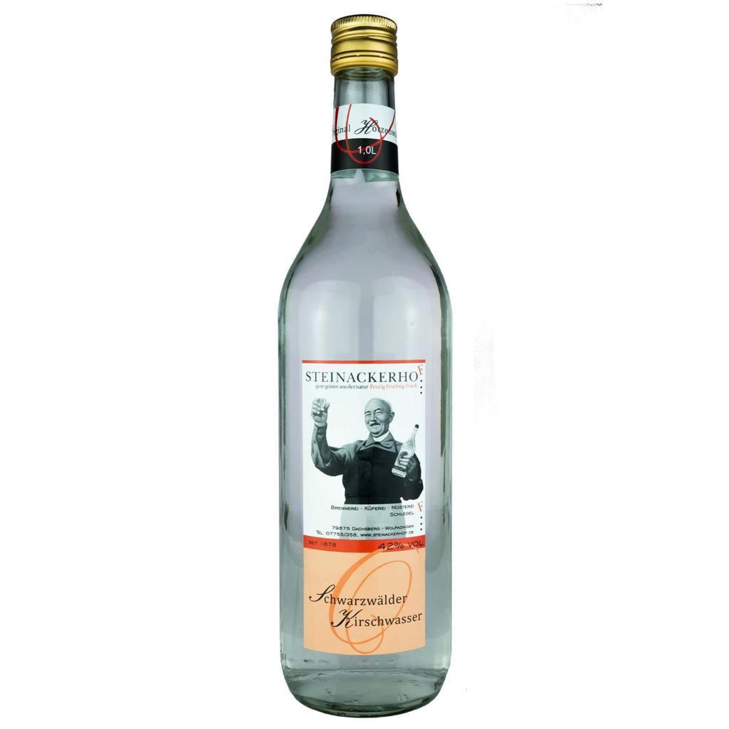 Schwarzwälder Kirschwasser 42% - Steinackerhof