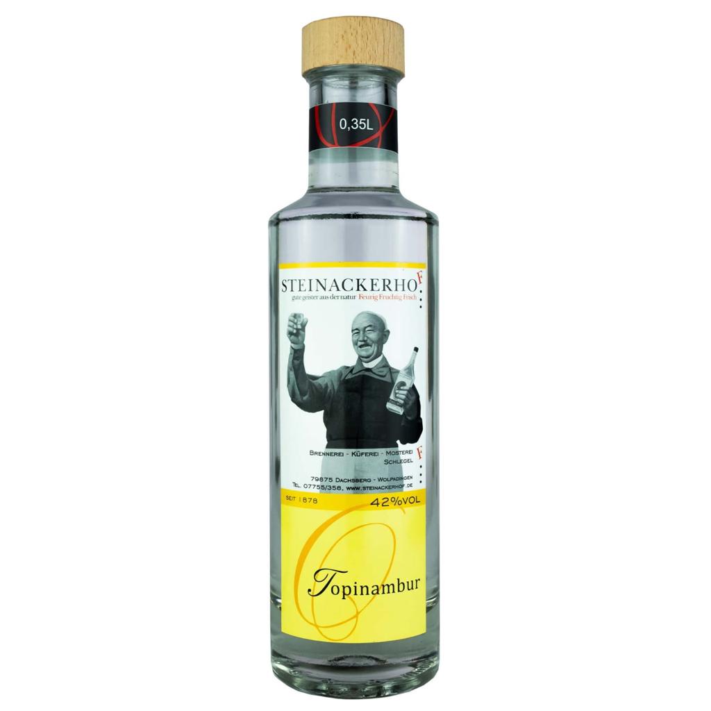 Topinambur Schnaps 42% Alkohol Brennerei Steinackerhof 0,35L 0,5L 1L hausgemachter Schnaps
