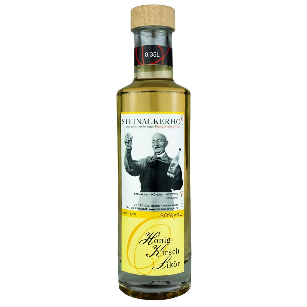 Honig Kirsch Likör Steinackerhof 30% Alkohol 0,35L 0,7L 1L hausgemachter Likör
